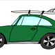 Image for article titled Surfboards And Cars Illustrated: The Ultimate Mid-Winter Summer Car Fantasy